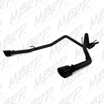 2009-2024 Dodge RAM 1500 Hemi 5.7L 2.5'' Catback Sportavgassystem Dubbla Delade Utblås Svart Coatad MBRP